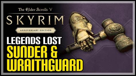 Wraithguard (Legends Lost Creation Club Quest) - posted in Skyrim Special Edition Mod Troubleshooting I was wondering whether anyone with the Legacy of the Dragonborn mod also had Sunder and Wraithguard (Legends Lost Creation Club Quest). . Skyrim lost legends quest walkthrough